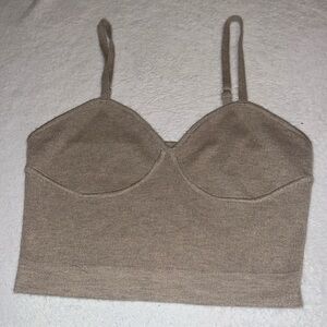 The drop crop top size medium